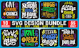 create svg cut files png,pdf,dxf,ai,eps bundle design