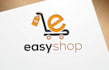 do shopify dropshipping store, amazon, online shop logo