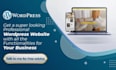 help you create your perfect wordpress website today