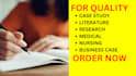 write compelling business case study, literature, medical and reports