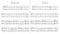 transpose your sheet music to a different key