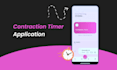 develop pregnancy monitoring app, contraction timer app like full term