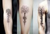 draw customize unique abstract graphic fine line tattoo design