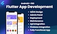 develop custom flutter mobile apps for android and ios