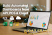 build automated dashboards from API pos and cloud