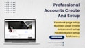 create and setup facebook page, business page, ads and pixel