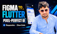 convert figma to flutter with a pixel perfect UI