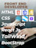 be your front end web developer using react js  bootstrap