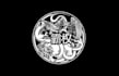 epic battle dragon eagle snake lion logo