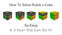 teach you how to solve rubics cube