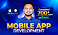 do flutter mobile app development for ios and android as flutter developer