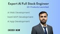 be ai saas developer ai full stack developer for ai web app