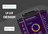 do creative mobile app ui ux design, website ui in figma