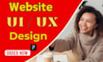 do figma design, figma website, figma design website, website ui ux design