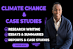 write case studies on climate change and conservation