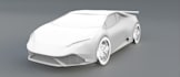 create low poly 3d model rendering, car toys, game characters, 3d printing