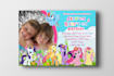 design a custom birthday invitation party