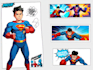 draw superhero action comic art illustration