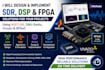 design sdr, dsp, and  rfsoc systems using matlab,gnu radio and vivado