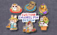 make custom cute enamel pin design