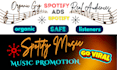 create and run ads to promote your spotify music
