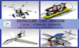 do 3d cad modelling of aircraft uavs helicopter rockets