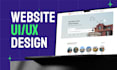 do website ui ux design, figma website ui design, website ui design