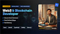 do unique full stack website web3 or blackchain developer