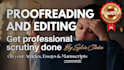 edit and proofread your essay, article, or manuscript