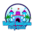 design modern bounce house logo