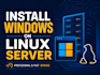 install windows rdp on linux vps vds or dedicated server