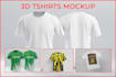 create a 3d clothing apparel design and mockup for graphic template