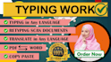 do fast accurate typing, translate, typing and retyping
