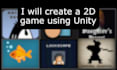 create a 2d game using unity