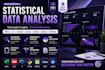 perform statistical data analysis in rstudio, spss, stata, and python