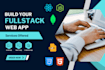 build a fullstack react js and node js web app