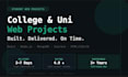 build your college or university web development project