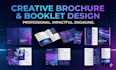 design professional brochures, booklets, catalogs, and annual reports