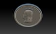sculpt 3d coin model 3d bas relief 3d medallion 3d jewellery design 3d printable