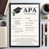 academic paper and thesis formatting