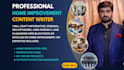 write SEO optimized articles on home improvement blogs