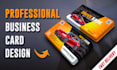 create premium custom business card design