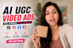 create ai ugc video ads for tiktok and meta ads