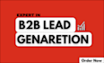 provide b2b lead generation for any industry