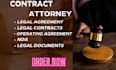 write legal agreement, contract, document, llc operating agreement service, nda
