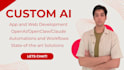build custom ai chatbots using openai, API keys, langchain