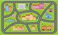 draw your cartoon map, kids mat with custom locations