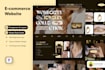 create responsive ecommerce app and website design in figma