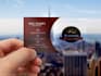 design transparent business card