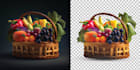 background removal, cut out image, make white or transparent bg